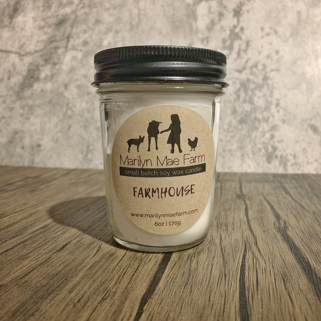 Farmhouse soy candle