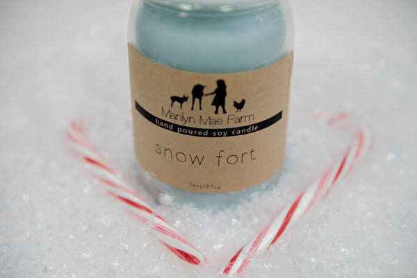 Snow Fort Soy Candle