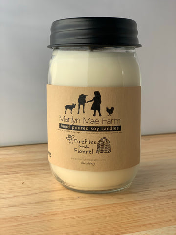 Fireflies 'n Flannel Soy Candle