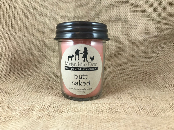 Butt Naked Soy Candle