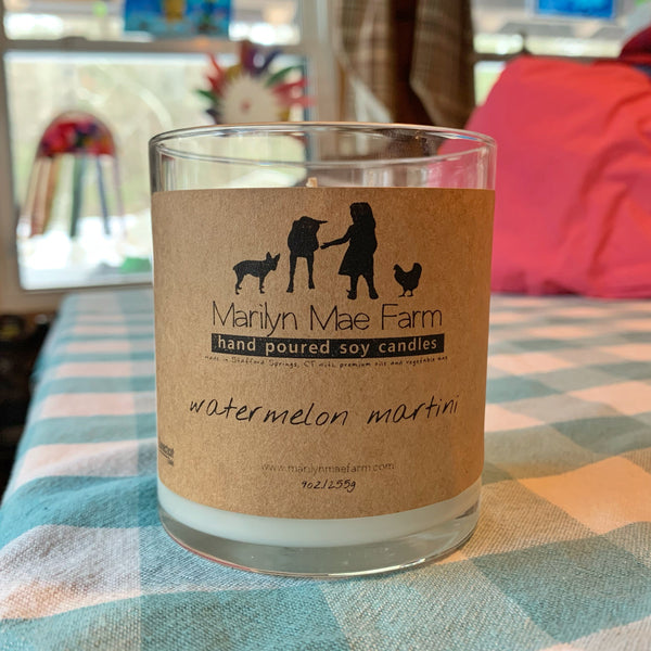 Watermelon Martini Soy Candle