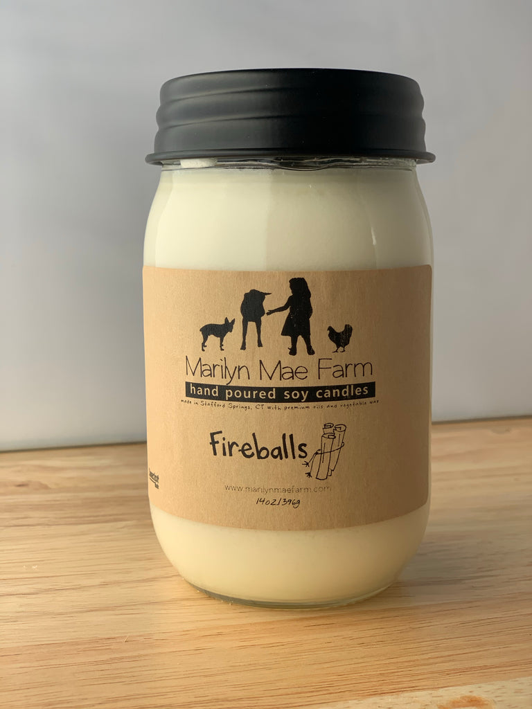 Fireballs Soy Candle