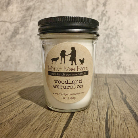 Woodland excursion soy candle