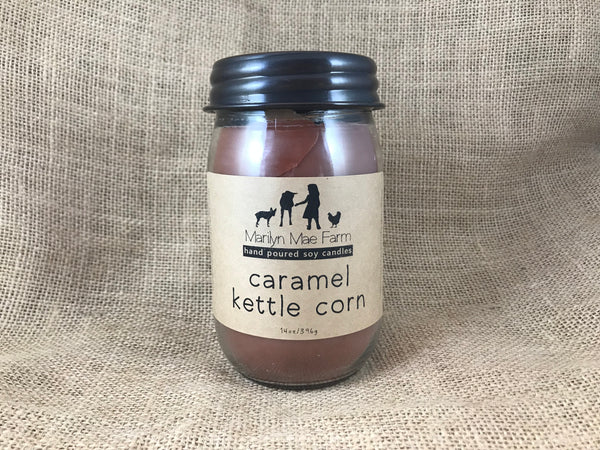 Caramel Kettle Corn Soy Candle