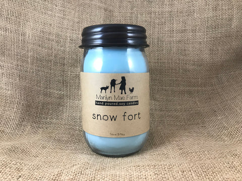 Snow Fort Soy Candle